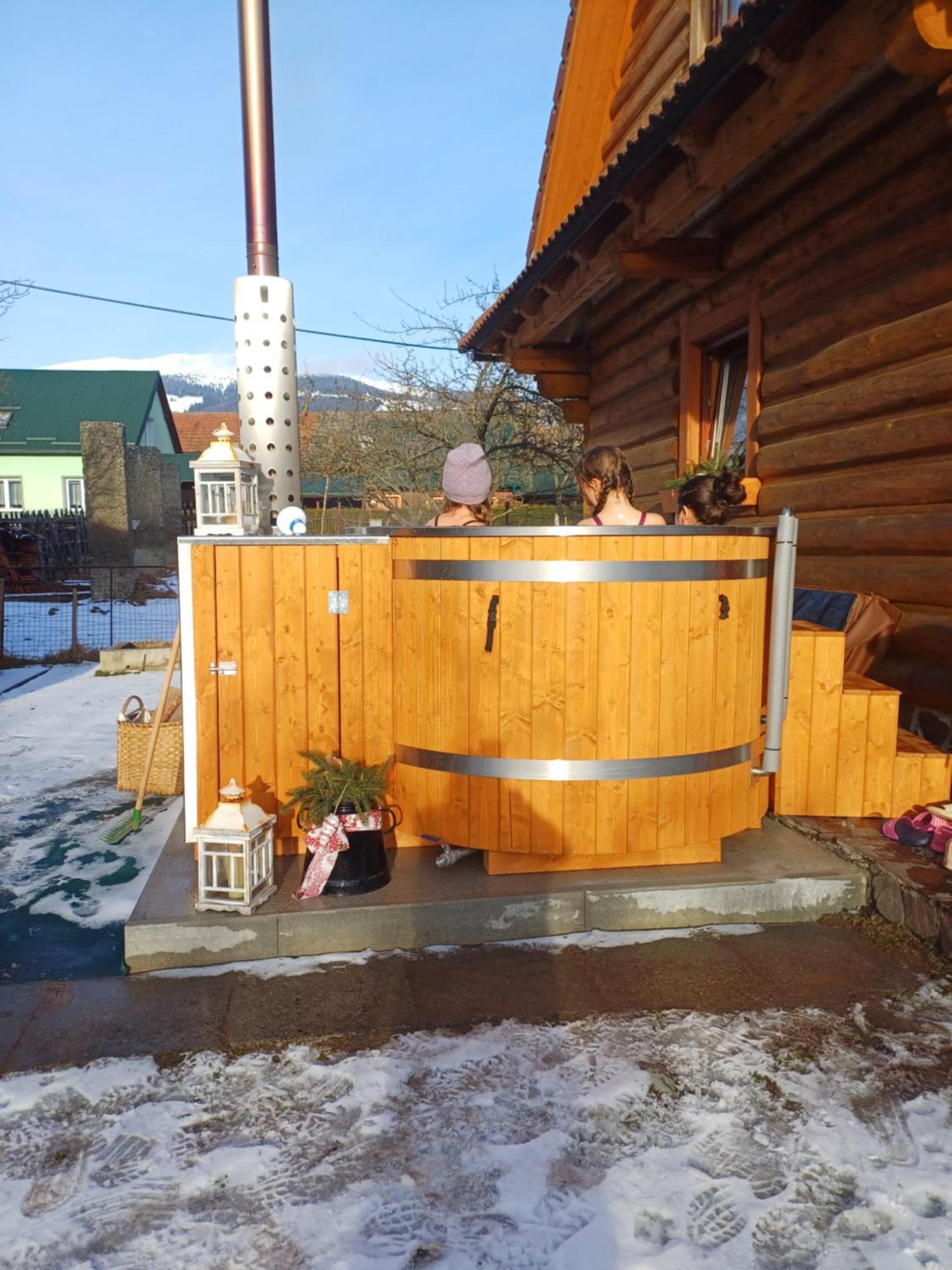 ŽiarDrevenica Zapadne Tatry S Kupacou Kadou A Krbom公寓 外观 照片